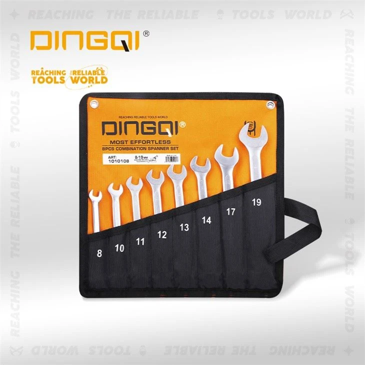 8PCS Konbinezon Spanners Wrench